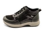Zapato abotinado casual, ancho X, cordón y cremallera | G Comfort (marrón)